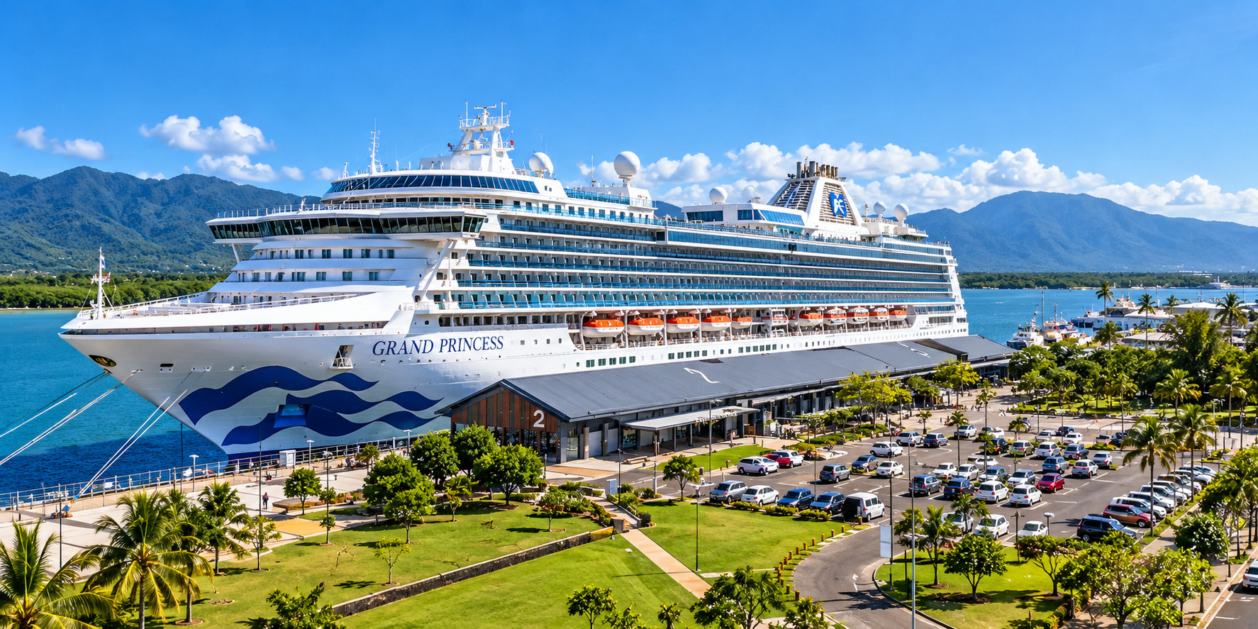 Cruiseship visits to Cairns